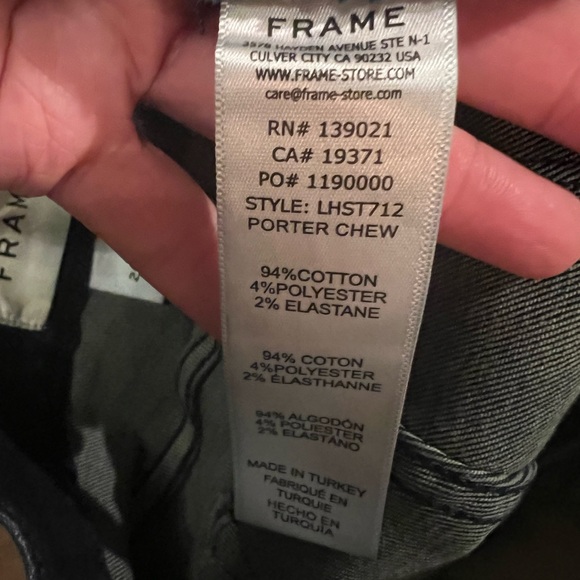 Frame le high straight jeans size 26 - Picture 4 of 5